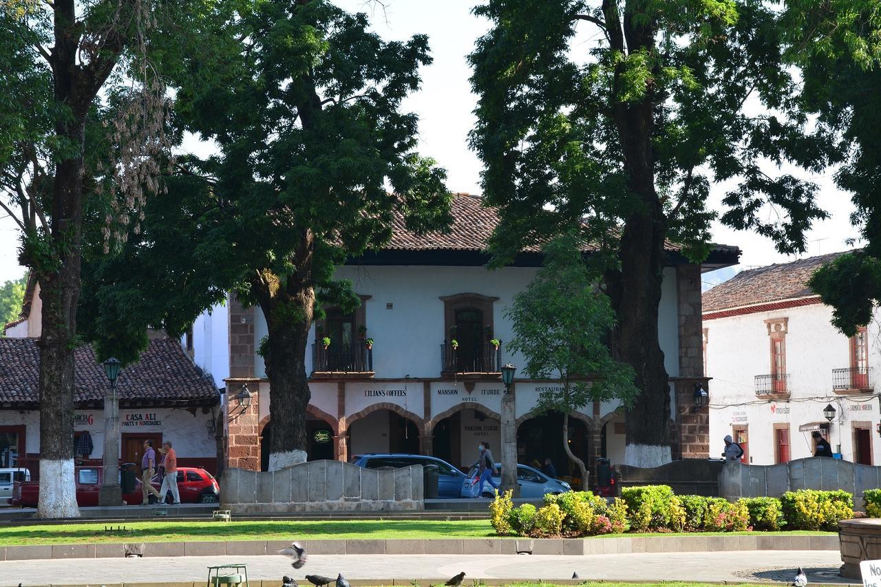 Hotel Mansion Iturbe Patzcuaro Luaran gambar